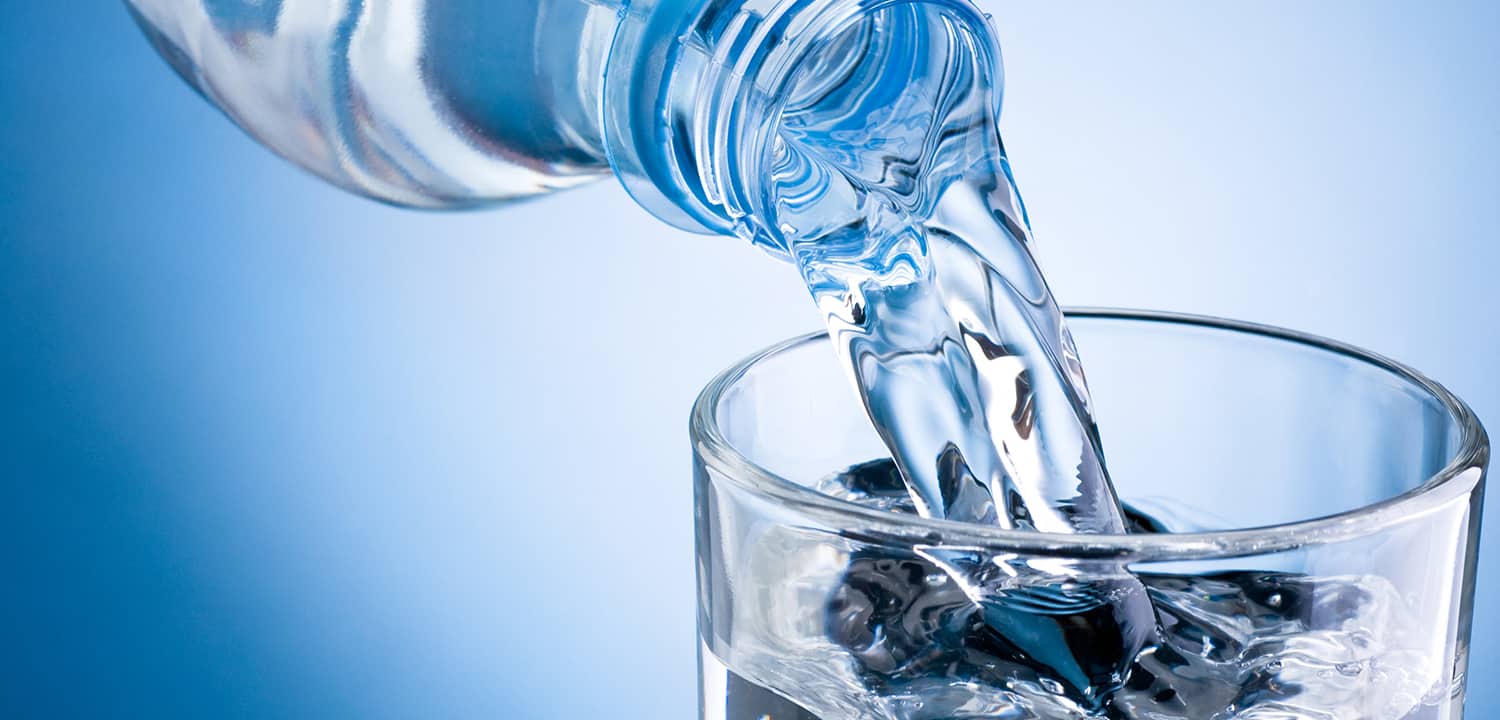 beber agua