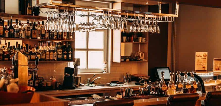 Kitchen Bar Interior Design of Modern Business